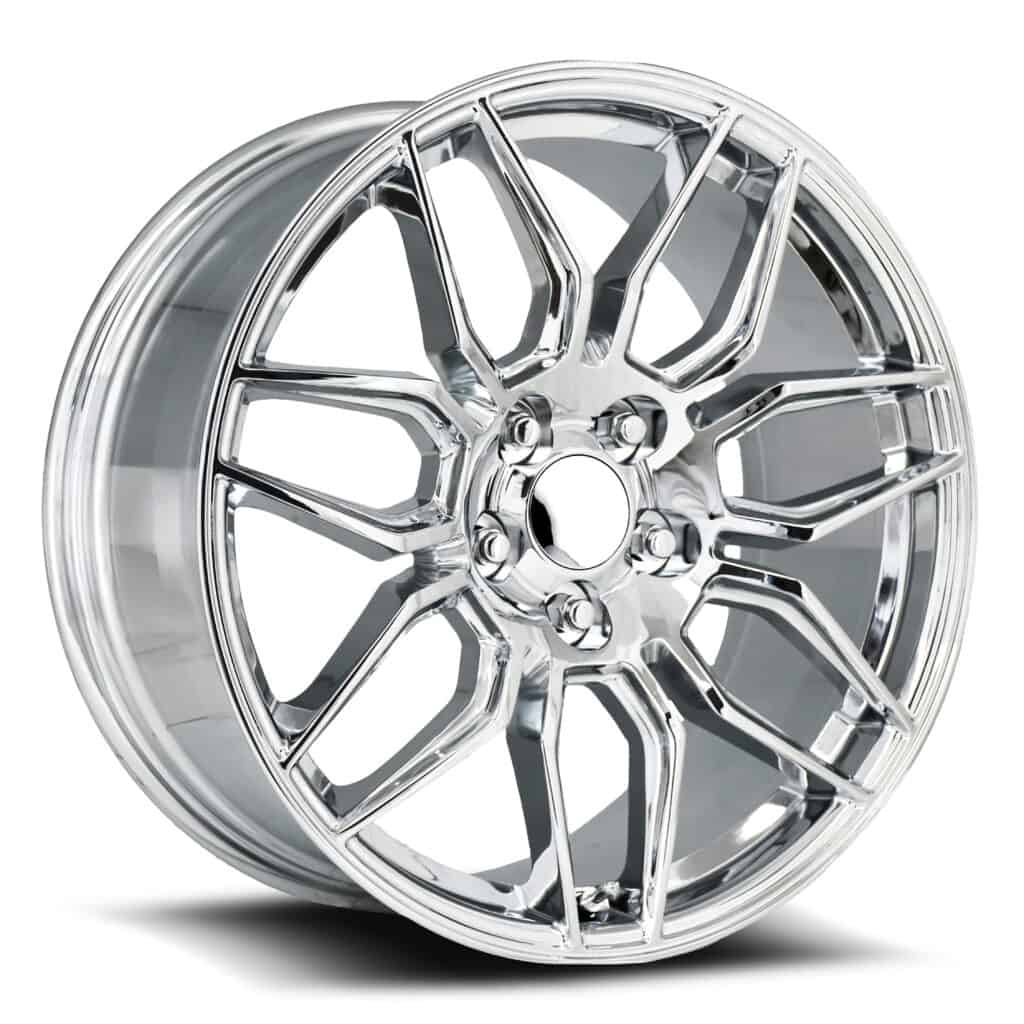 FR 401F – C8 ZO6 CORVETTE REPLICA WHEELS - CHROME
