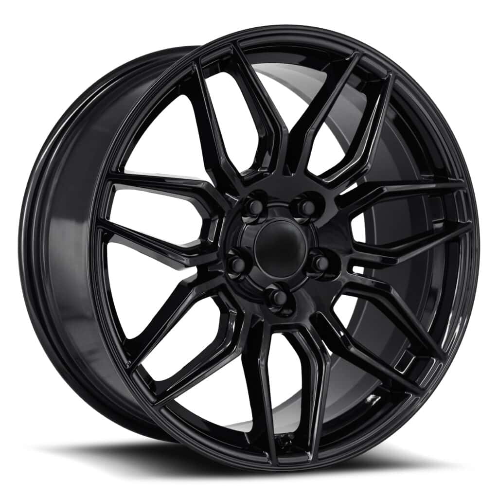 FR 401F – C8 ZO6 CORVETTE REPLICA WHEELS - GLOSS BLACK