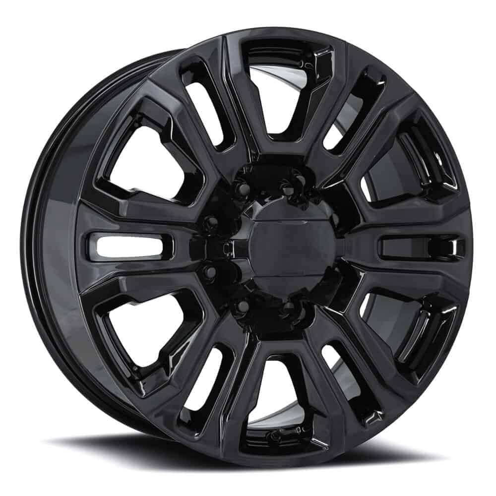 FR 275 – GM TRUCK 2500 REPLICA WHEELS – GLOSS BLACK