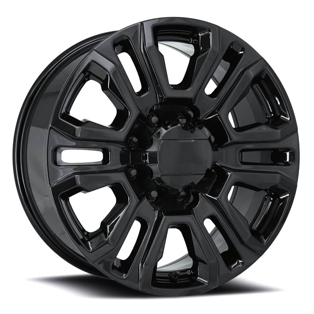 FR 275 – GM TRUCK 2500 REPLICA WHEELS – GLOSS BLACK
