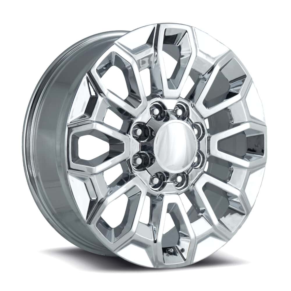 FR 277 - HIGH COUNTRY 2500 REPLICA WHEELS - CHROME WITH CAP - 22x8.5 | 8x180 | +44
